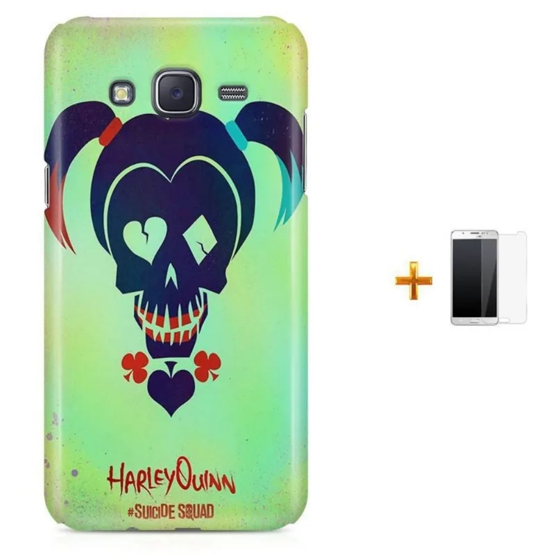Kit Capa Galaxy J7 2016 Harley Quinn Suicide + Pel (BD30)