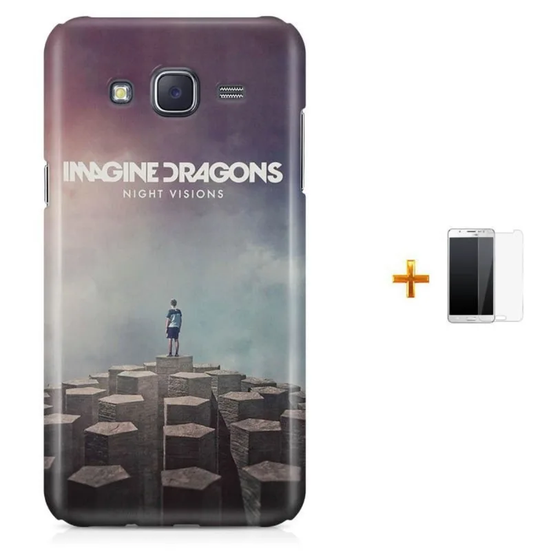 Kit Capa Galaxy J7 2016 Imagine DragonsNight Visions + Pel