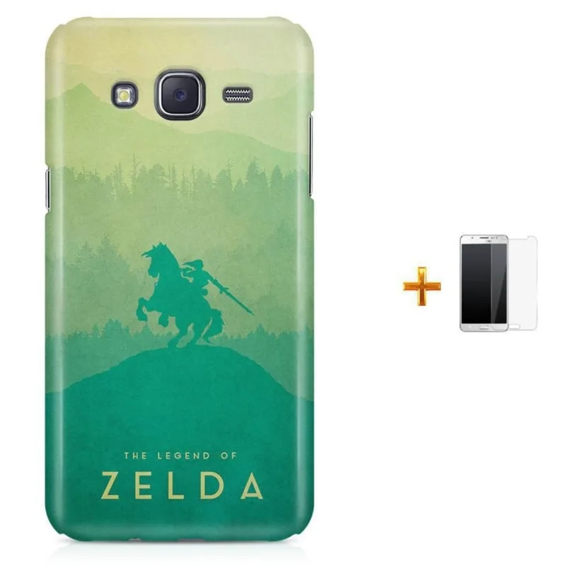 Kit Capa Galaxy J7 2016 The Legend Of Zelda + Pel (BD30)
