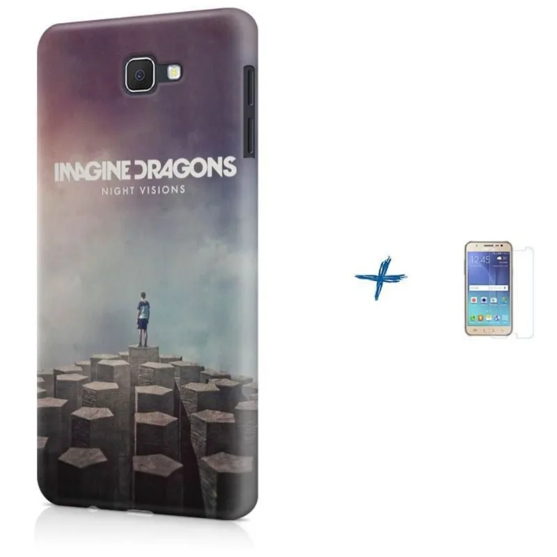Kit Capa Galaxy J7 Prime Imagine Dragons Visions + Pel
