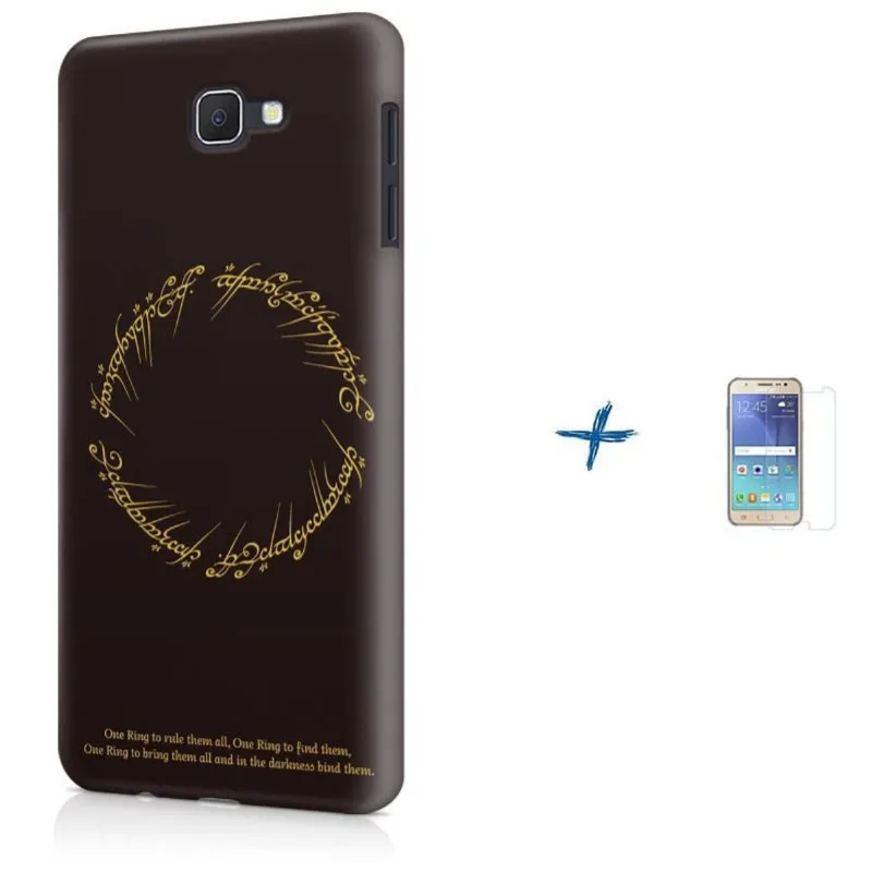 Kit Capa Galaxy J7 Prime Senhor dos AnéisThe One Ring + Pel