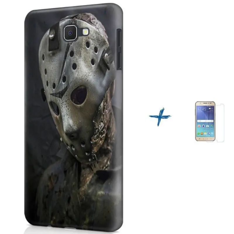 Kit Capa Galaxy J7 Prime Jason Voorhees + Pel (BD30)