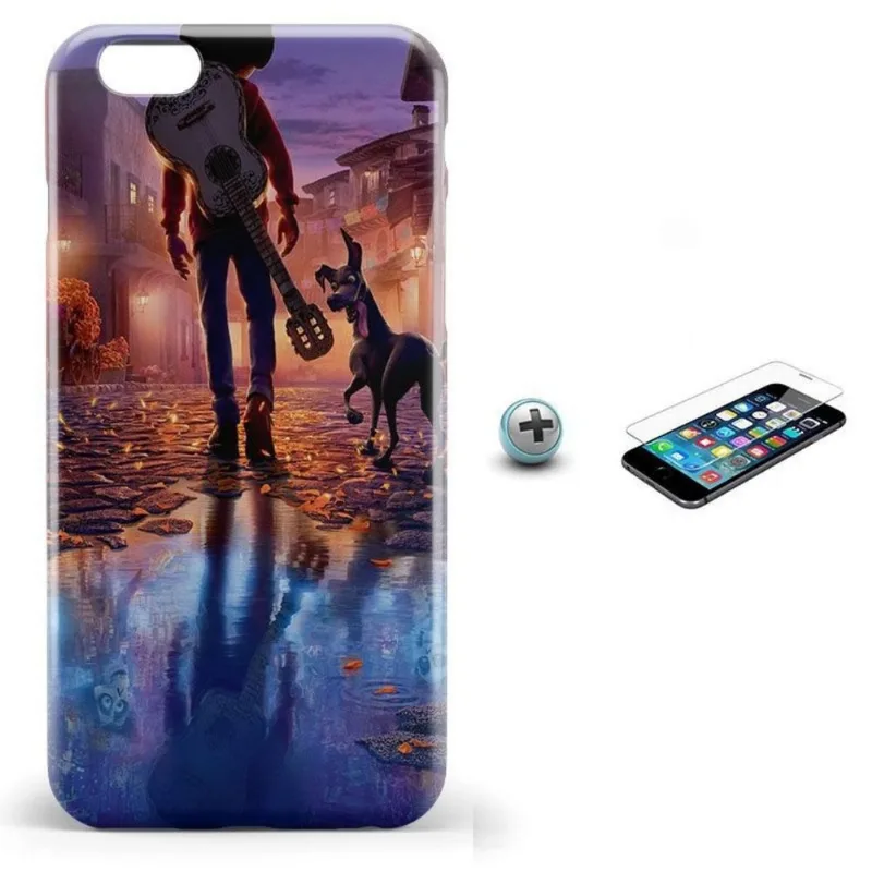 Kit Capa iPhone 6/6S Viva -Vida + Pel Vidro (BD30)