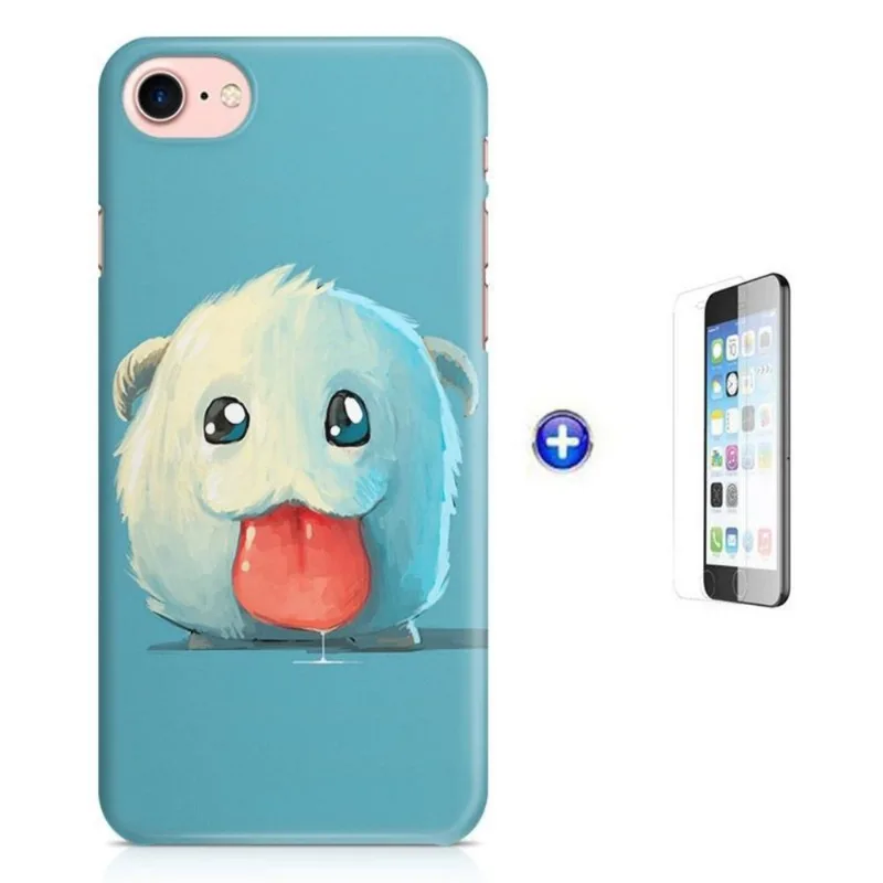 Kit Capa iPhone 8 - 4,7' Poro League + Pel Vidro BD1