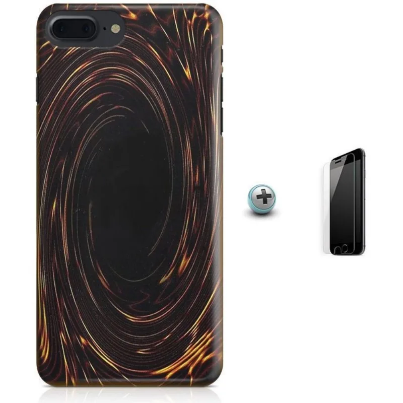 Kit Capa iPhone 8 Plus - Yu-Gi-Oh Yugioh Carta+Pel Vidro B30