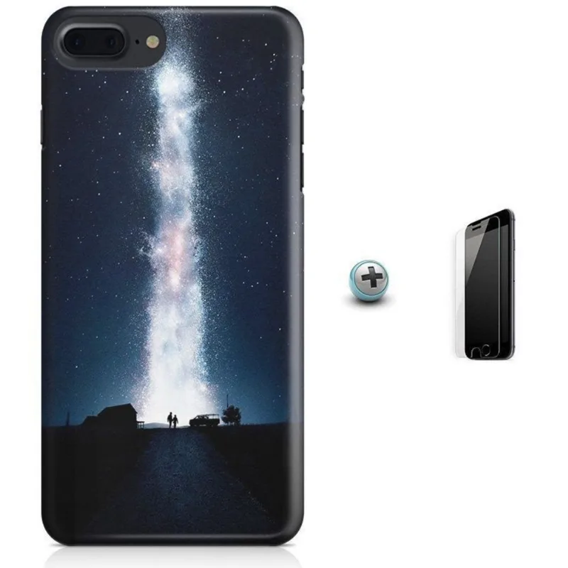 Kit Capa iPhone 7 Plus - Cosmico + Pel Vidro (BD51)