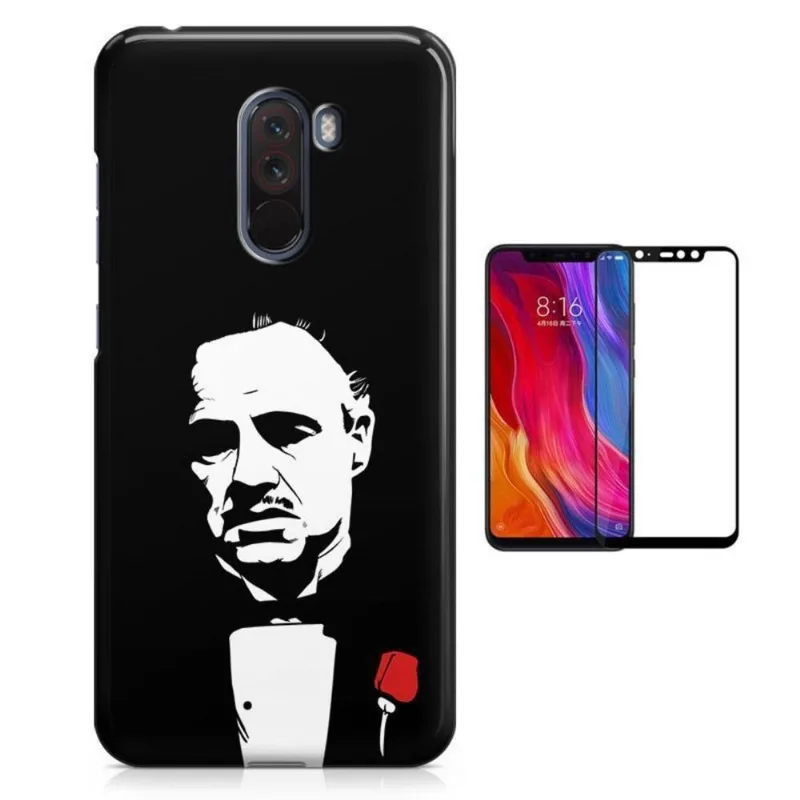 Kit Capa Xiaomi Pocophone F1 O Poderoso + Pel