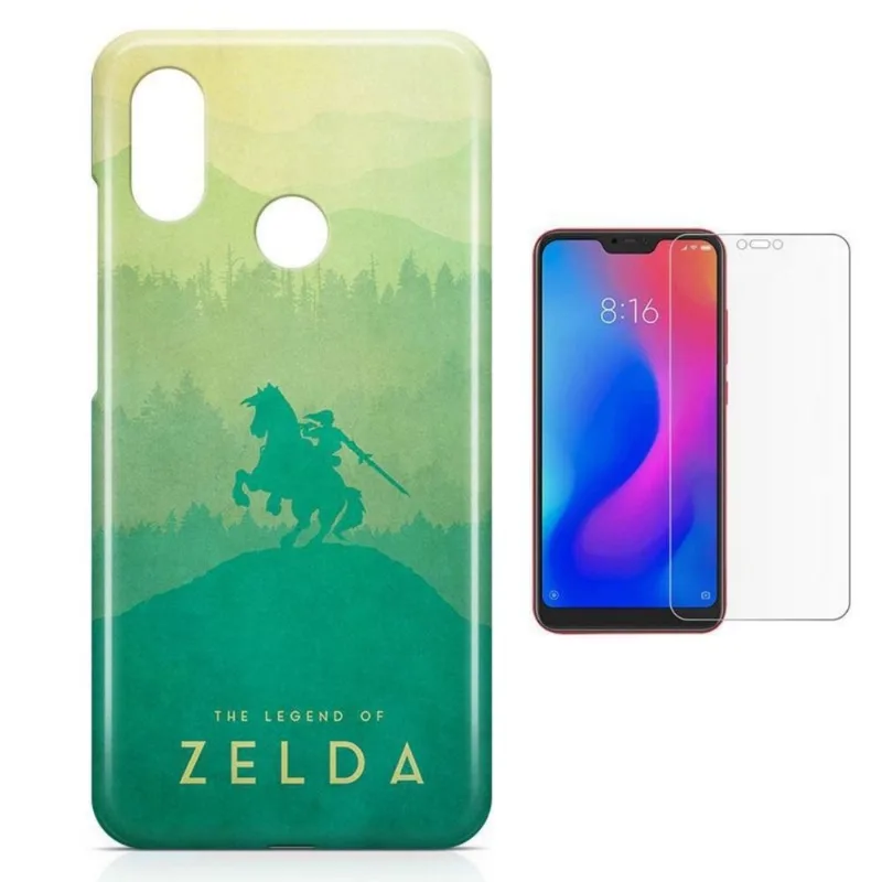 Kit Capa Case TPU Xiaomi Mi 8/ Mi 8 Pro The Legend of Zelda Link (BD03)