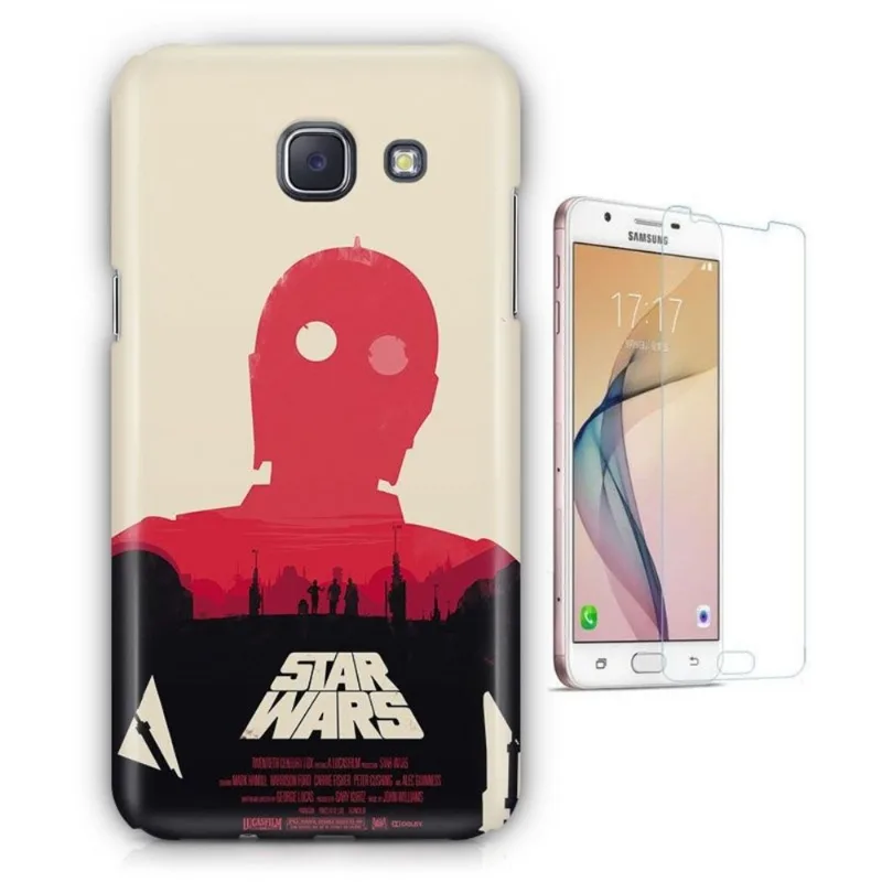Kit Capa Galaxy J5 Prime Star Wars + Pel (BD03)