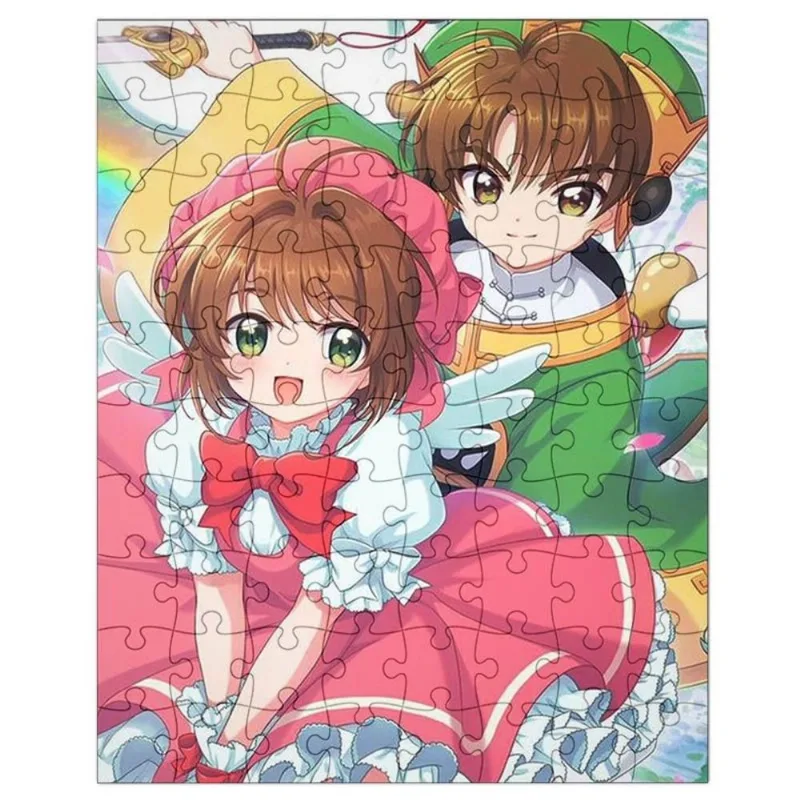 Quebra-Cabeça Personalizado 90 Peças - 30 cm x 20 cm Sakura Card Captors (BD67)