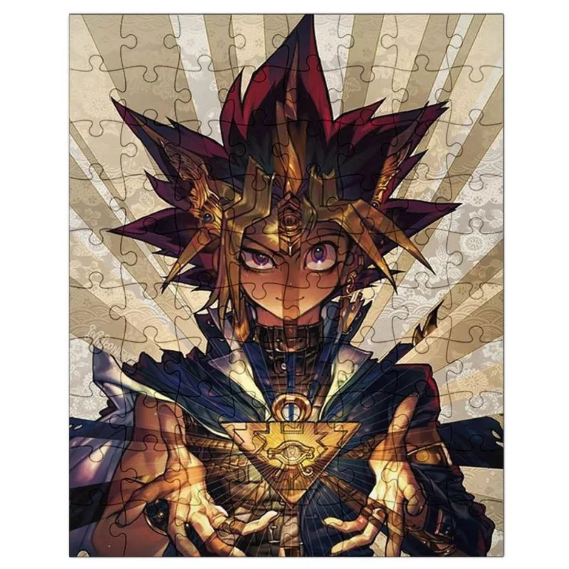 Quebra-Cabeça Personalizado 90 Peças - 30 cm x 20 cm Yu-Gi-Oh yugioh YU GI OH (BD69)