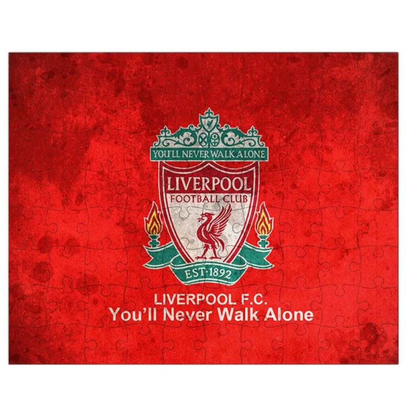 Quebra-Cabeça Personalizado 90 Peças - 20 cm x 30 cm Liverpool (BD61)