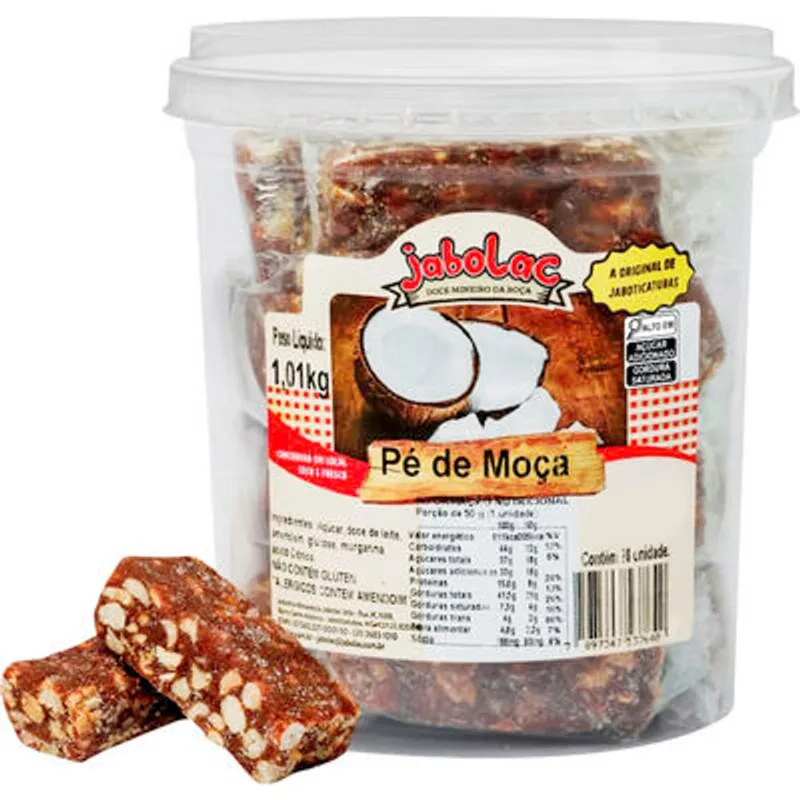 Doce Jabolac Pé de Moça 20x55g