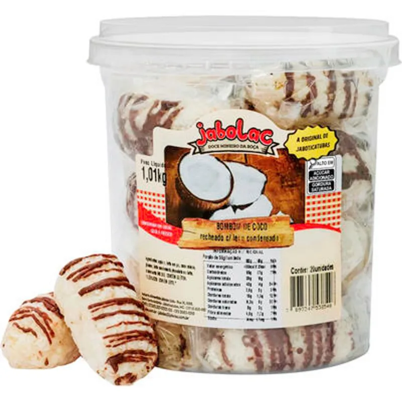 Doce Jabolac Bombom de Coco 1,01kg