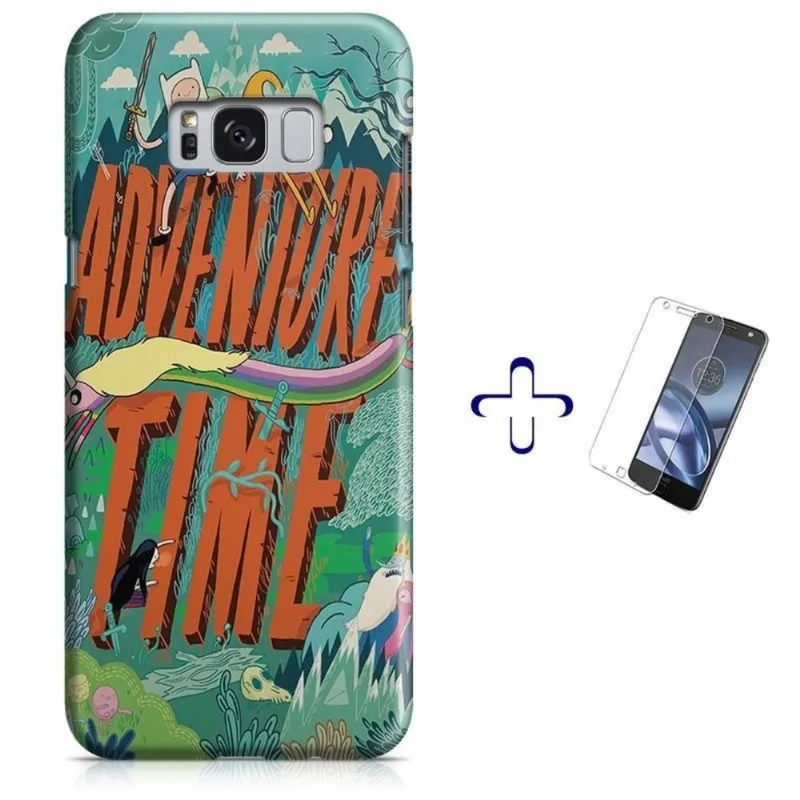 Kit Capa Galaxy S8+ + Pel Vidro (BD02)