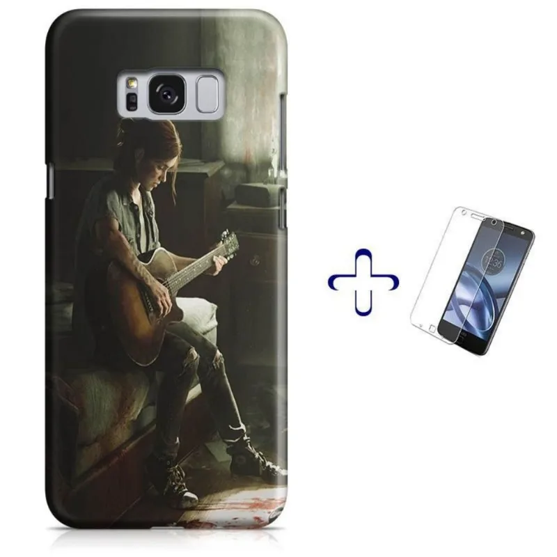 Kit Capa Galaxy S8+ Plus The Last Us 2 + Pel Vidro (BD03)