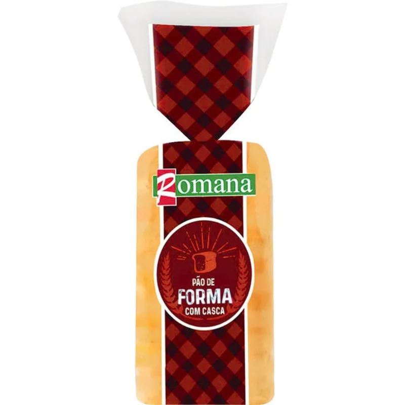 Pão de Forma Romana Com Casca 450g