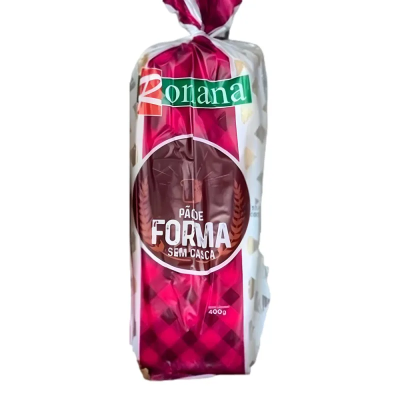 Pão Forma Romana Sem Casca Romana 400g - Romana