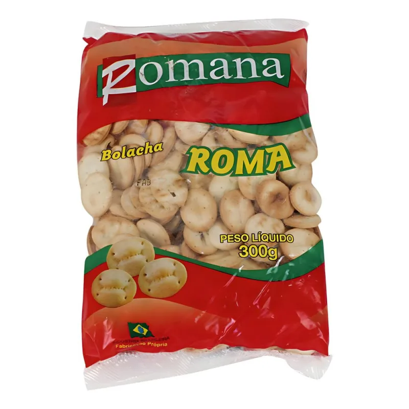 Bolacha Folhada Romana 300g - Romana