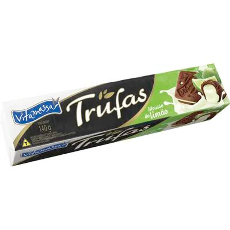 Biscoito Vitamassa Trufas Limão 140g