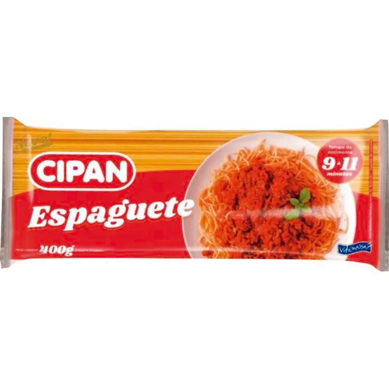 Macarrão Comum Cipan Espaguete 400g