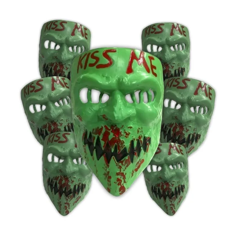 Kit 10 Máscara Terror The Purge Terror Carnaval Halloween