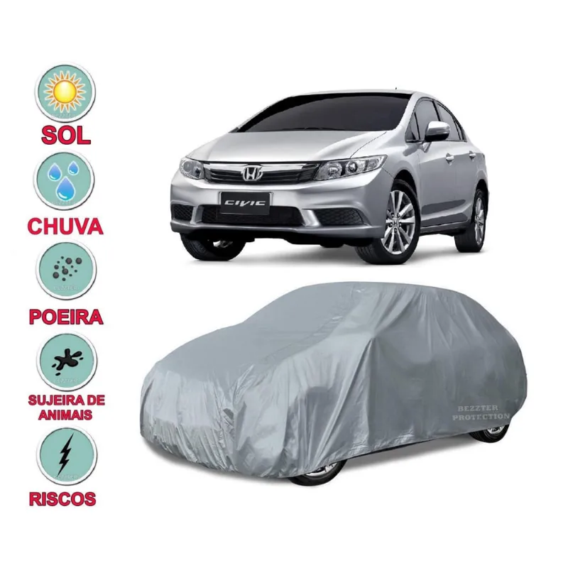 Capa Cobrir Carro Honda Civic Impermeável Proteção