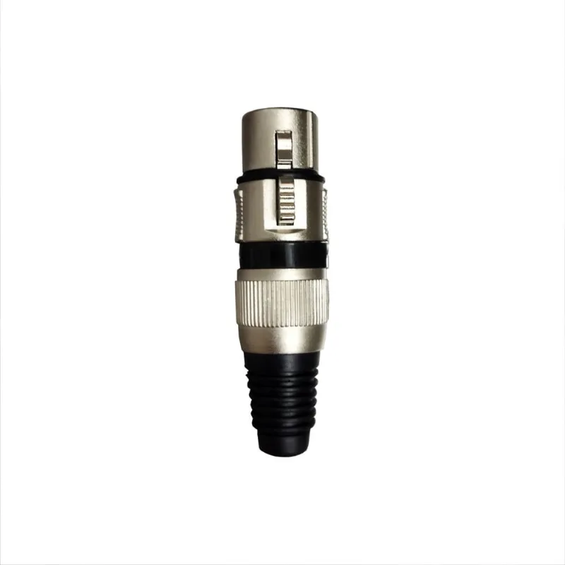Conector xlr Fêmea Niquelado Q 33 bk F - csr