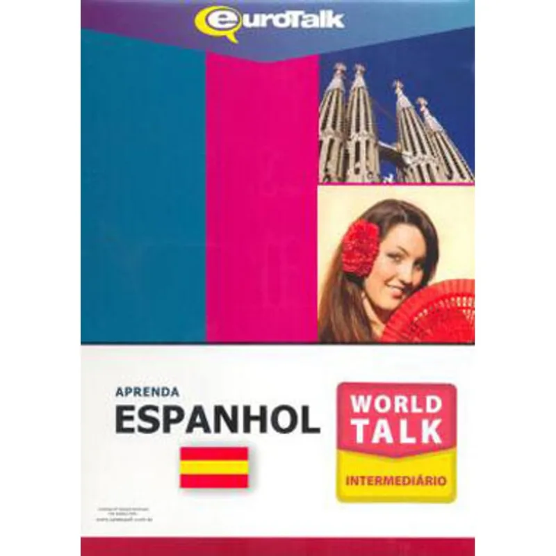 WORLD TALK ESPANHOL - INTERMEDIARIO - CD-ROM - NOVA EDIÇAO