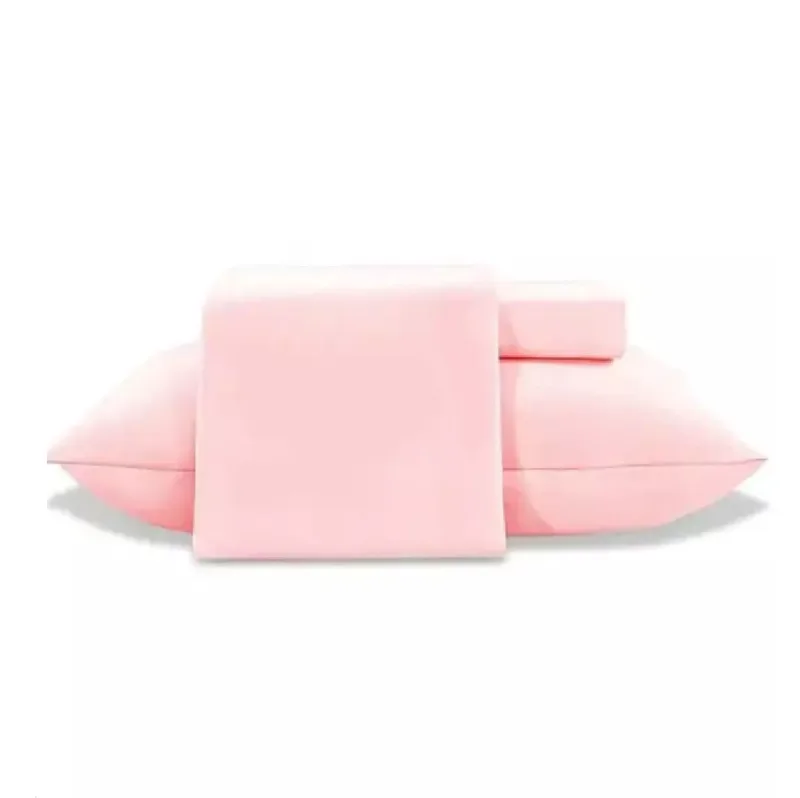 Jogo Cama Solteiro 3 Pc Toque de Seda Rosa Jolitex - jolitex