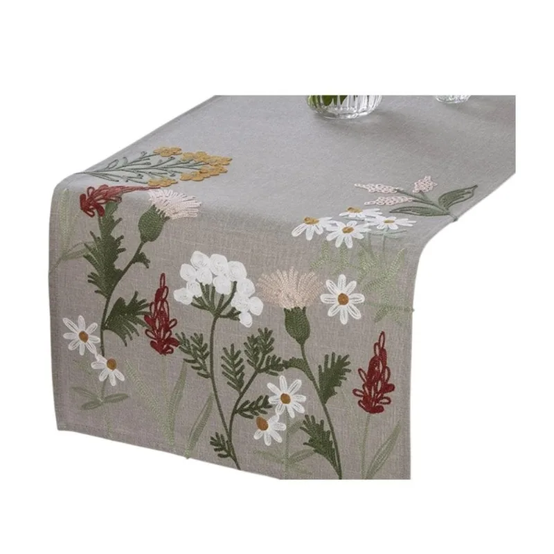 Caminho De Mesa 40x180cm Maldivas Jolitex