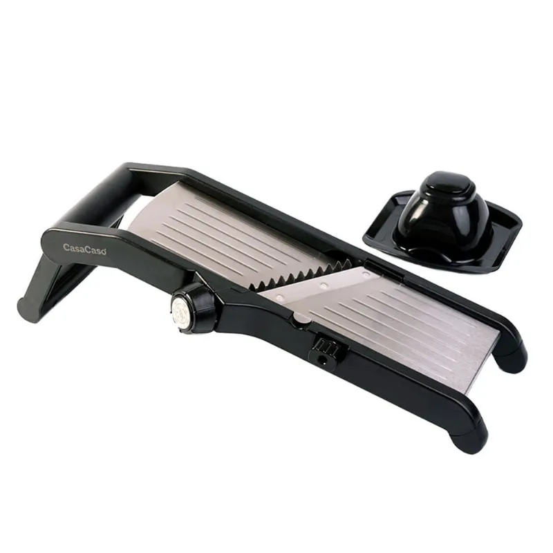 Mandoline Fatiador e Cortador Ajustável Aço Inox CasaCaso CAS0017