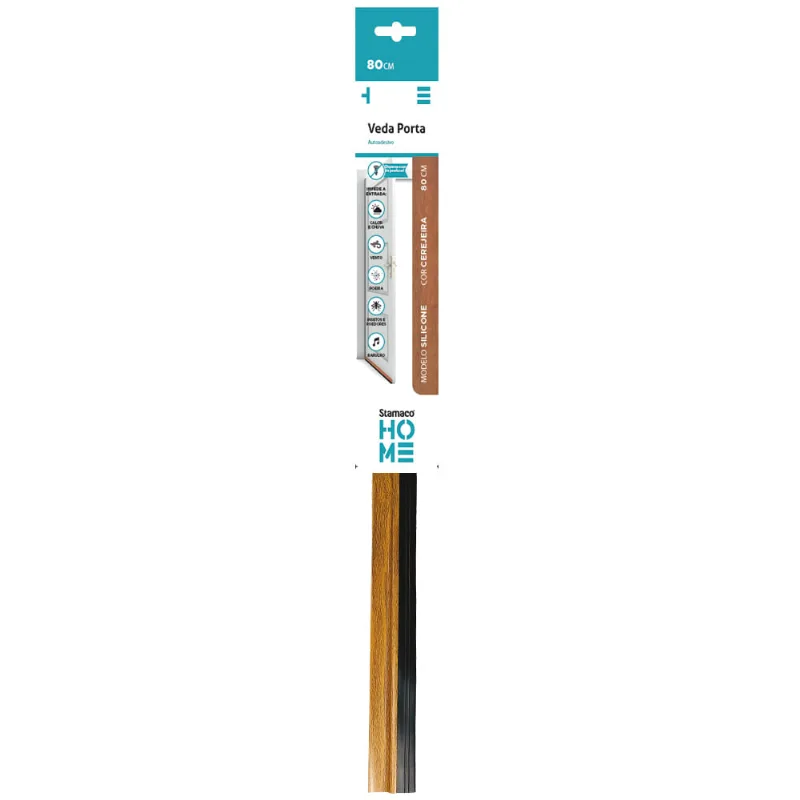 Veda Porta PVC Stamaco 80 CM Cerejeiro - STAMACO