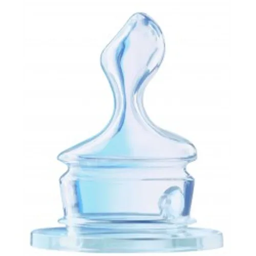 Bico De Mamadeira Nuk Classic Ortodôntico Em Silicone Fluxo Grande Nível 2 - NUK