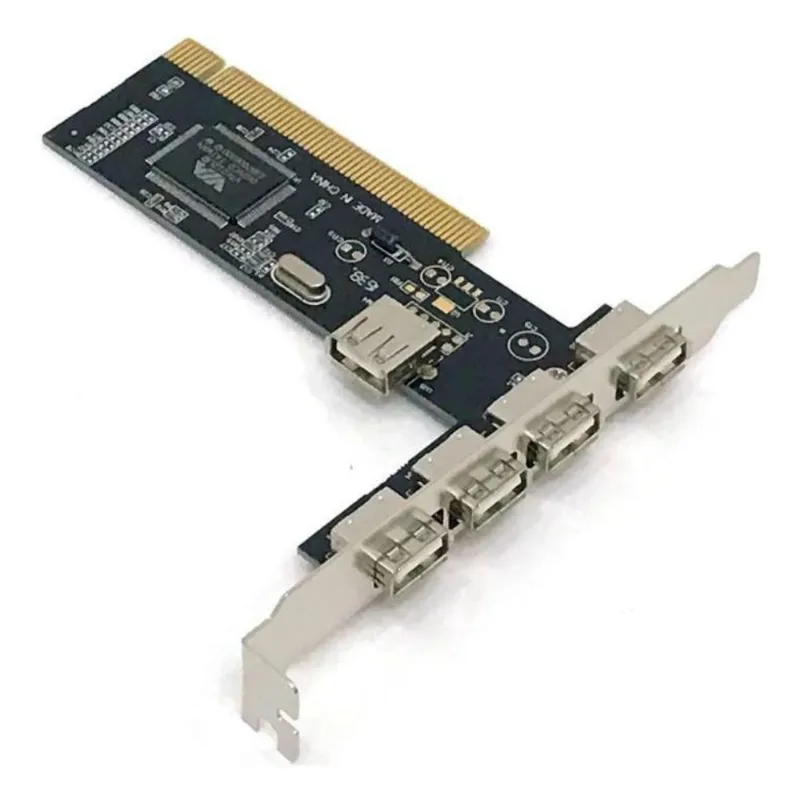 Placa Usb Pci 4 Portas Usb 2.0 Lt-p228 Lotus