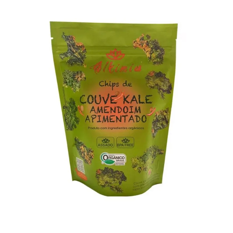 Chips de Couve Kale Amendoim apimentado Alkimia 15g