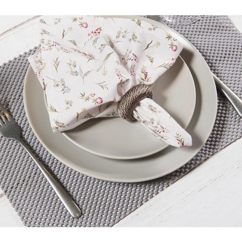 Argola Guardanapo 4 Pcs Rayon Toffe