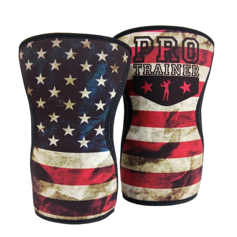 Joelheira Crossfit eua neoprene tamanho m