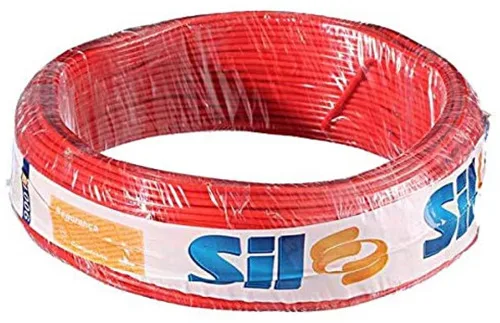 Cabo Auto Flex Sil Rl 6,00m 100mt Verme  - SIL
