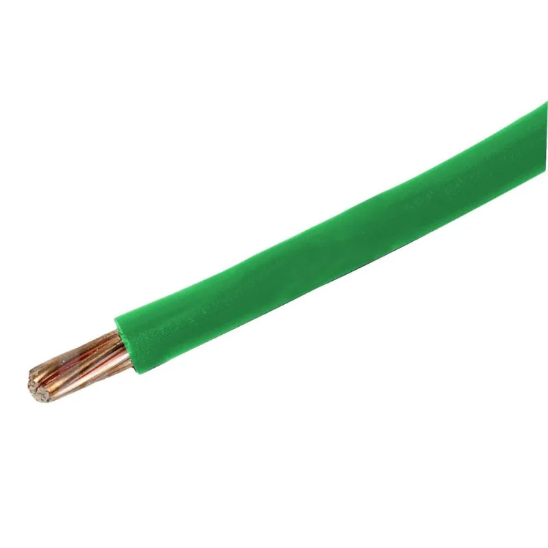 Cabo Rígido 10mm 750V 7 Pernas Verde