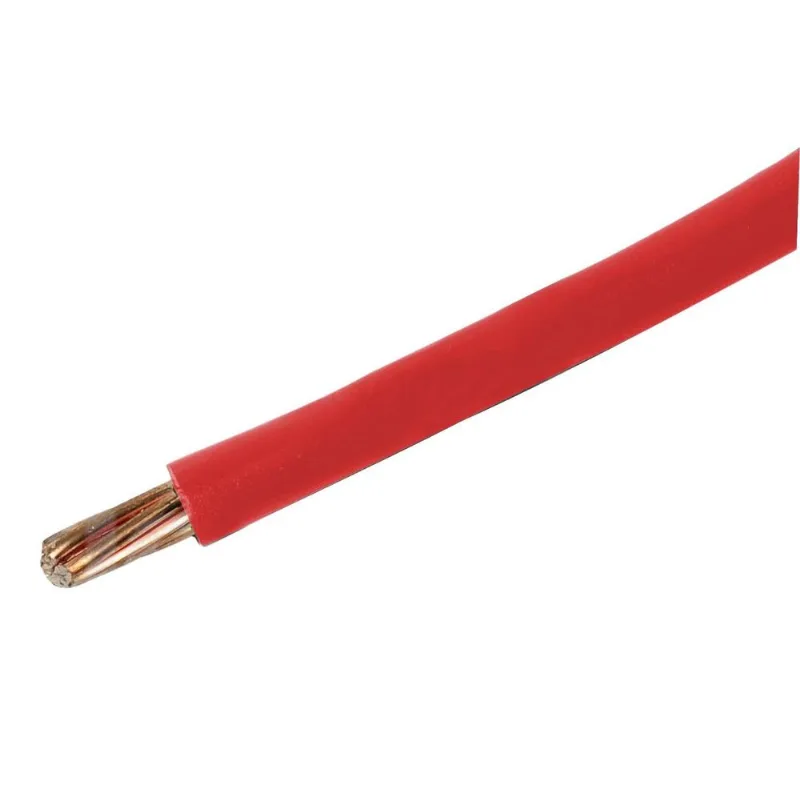 Cabo Rígido 10mm 750V 7 Pernas Vermelho