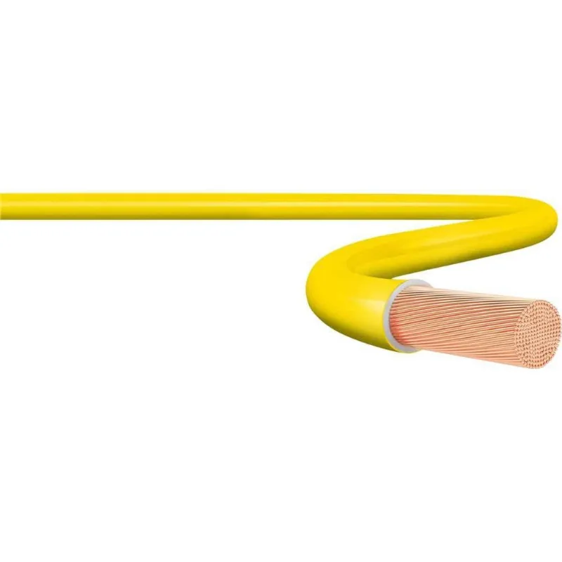 Cabo Flexível 750 V, 10 mm² x 100 Metros, Amarelo, SIL