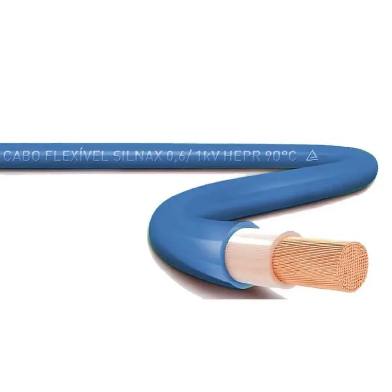 Fio Elétrico Flexível 0,6/1kV HEPR 90°C Sil Azul 35mm