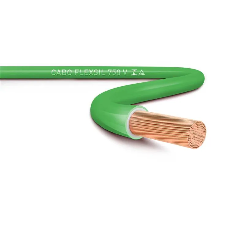 Cabo PVC Flexível 750 V 1,50 mm² Verde com 25 metros - SIL - SIL