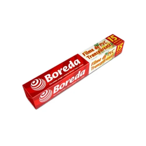 Filme De Pvc Boreda Transparente 28cm X 15mt - BOREDA
