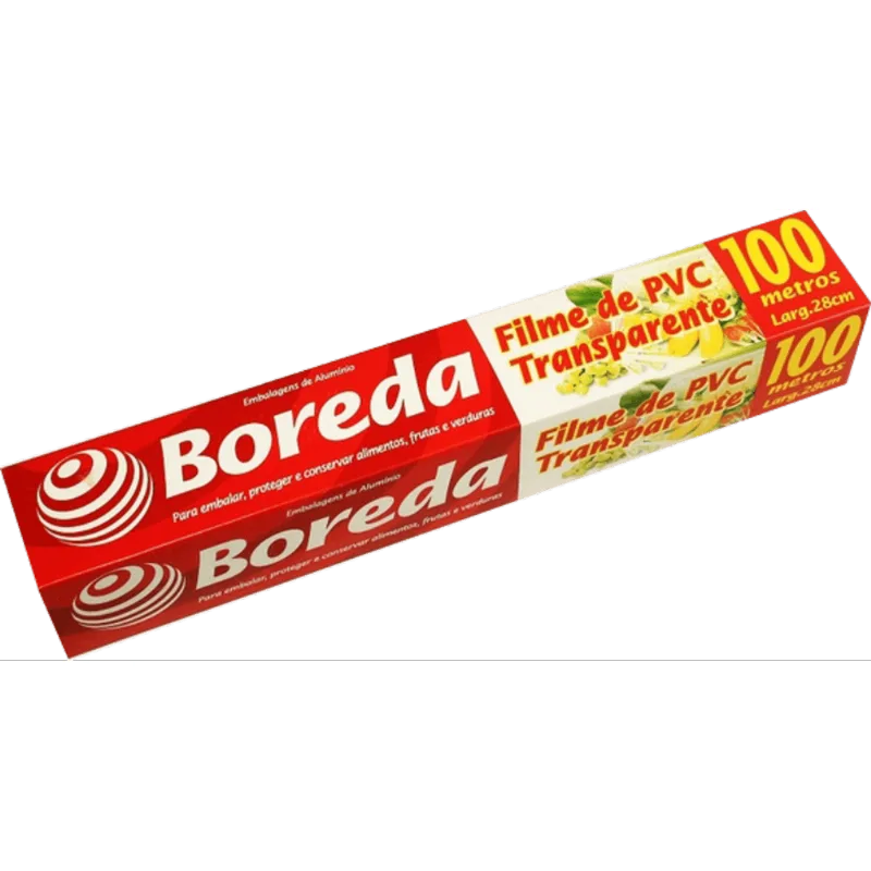 Filme de PVC Transparente Boreda 28x100cm