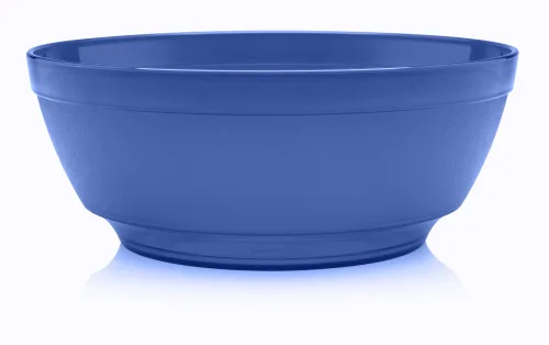 SALADEIRA LUNA CRISTAL 5L AZUL MIRTILO OU - CRISTAL
