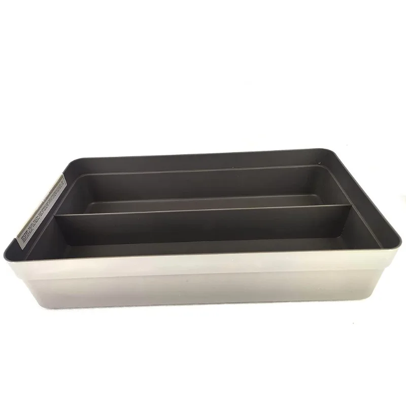 Organizador de gavetas logic 2 divisórias, chumbo - Ou