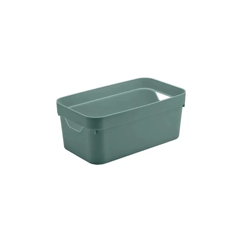 Caixa organizadora cube p, azul glacial - Ou