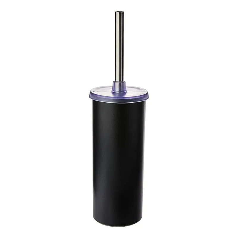 Suporte de escova sanitaria gota, preto - Ou